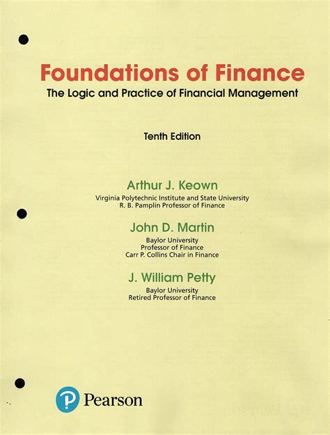 Foundations of Finance The Logic and Practice of Financial Management Kindle Editon