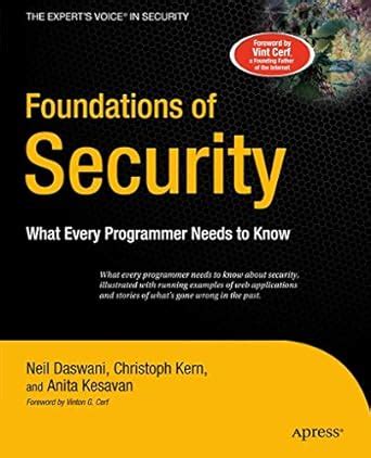 Foundations of Security What Every Programmer Needs to Know Epub