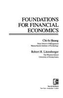 Foundations.for.Financial.Economics Ebook Doc