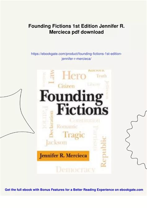 Founding Fictions 1st Edition Epub