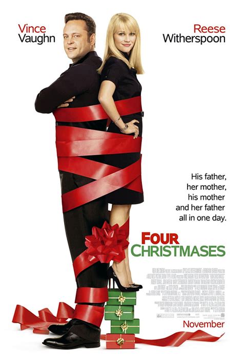 Four Christmases Movie Trailer: A Hilarious Holiday Adventure