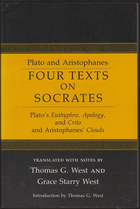 Four Texts on Socrates: Euthyphro/Apology/Crito/Aristophanes Clouds Ebook PDF