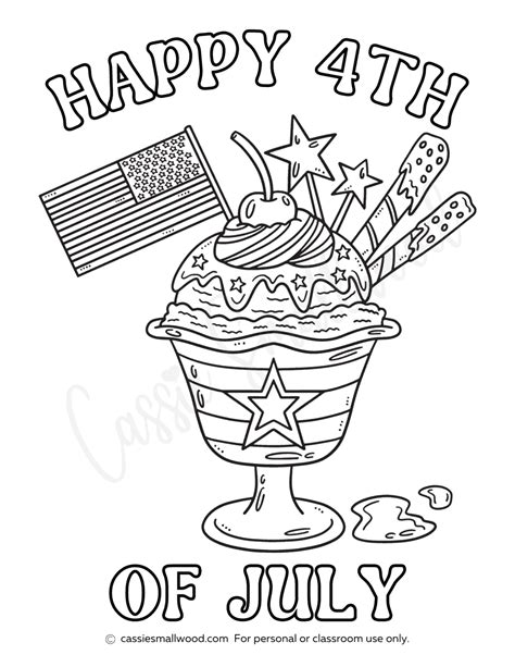 Fourth Of July Coloring