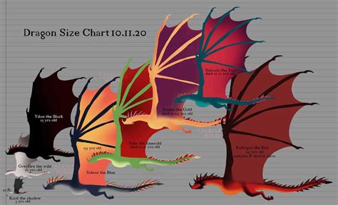 Fourth Wing Dragon Size Chart