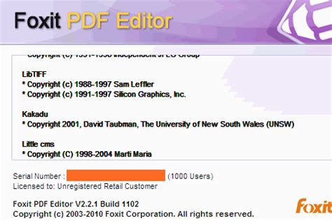 Foxit Pdf Editor V2.0 License Key [verified] Doc