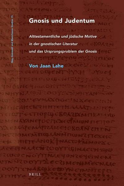 FrÃ¼hkirche, Judentum und Gnosis. Studien und Untersuchungen PDF