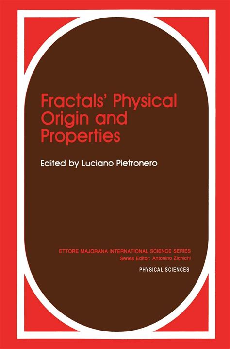 Fractals Physical Origin and Properties 1st Edition Reader