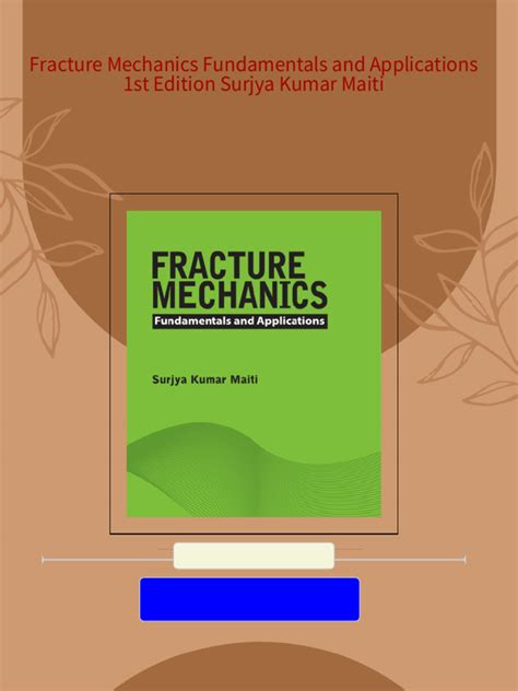 Fracture Mechanics Criteria and Applications 1st Edition Doc