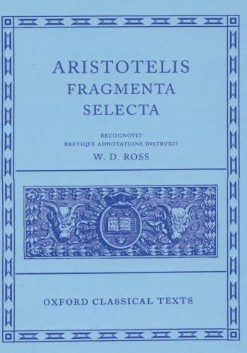 Fragmenta Selecta Oxford Classical Texts PDF