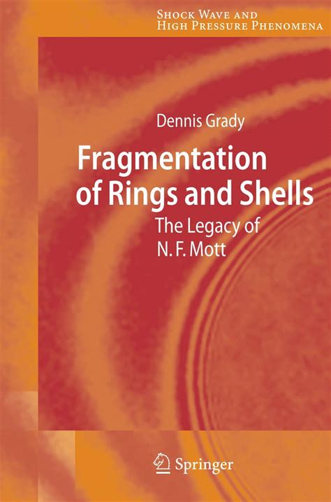 Fragmentation of Rings and Shells The Legacy of N.F. Mott 1st Edition Reader