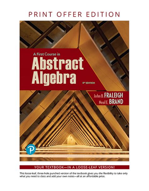 Fraleigh Abstract Algebra Solutions Pdf Epub