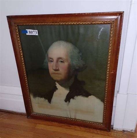 Framed Photo of George Washington by T. Hamilton: 6 Unforgettable Details