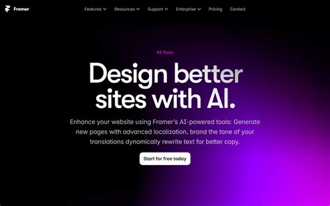 Framer AI Site Generator: Empowering Your Web Development Journey