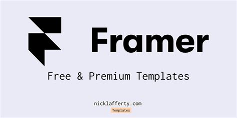 Framer.com Templates