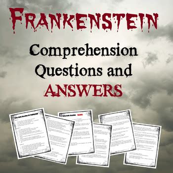 Frankenstein Comprehension Check Questions Answer Key Ebook Ebook Doc