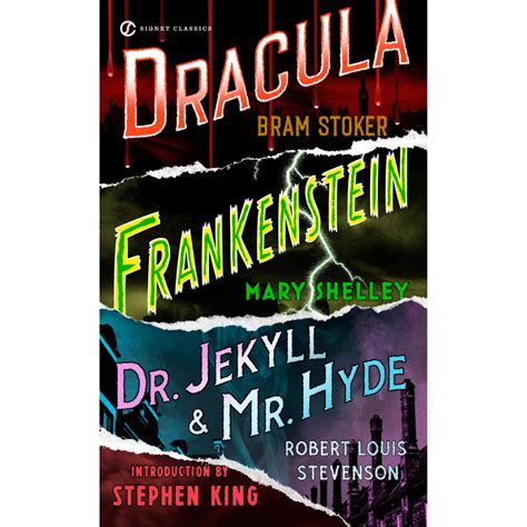 Frankenstein Dracula Dr Jekyll and Mr Hyde Signet classics Reader