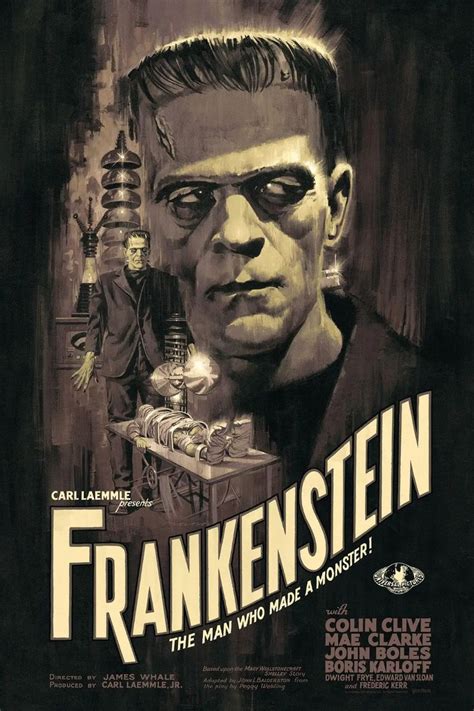 Frankenstein Posters: A Monstrously Captivating Collection