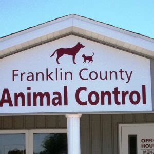 Franklin County Animal Control: Protecting Pets and People Since 2001