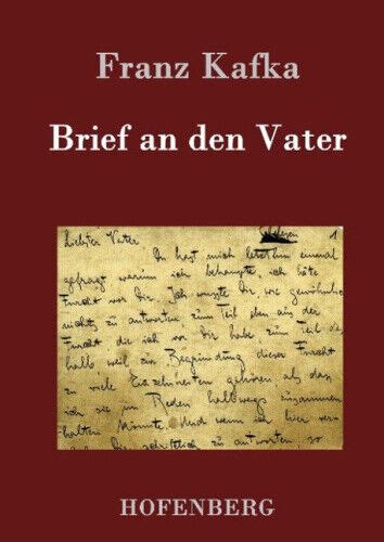 Franz Kafka Brief an den Vater Volume 1 German Edition PDF