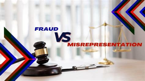 Fraud and Misrepresentation: