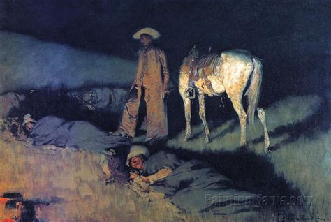 Frederic Remington The Color of Night