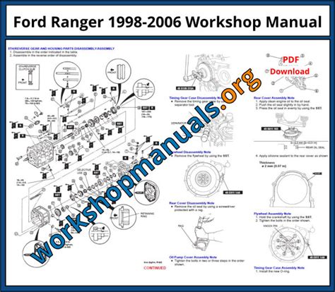 Free 1998 Ford Ranger Repair Manual Download  Ebook Epub