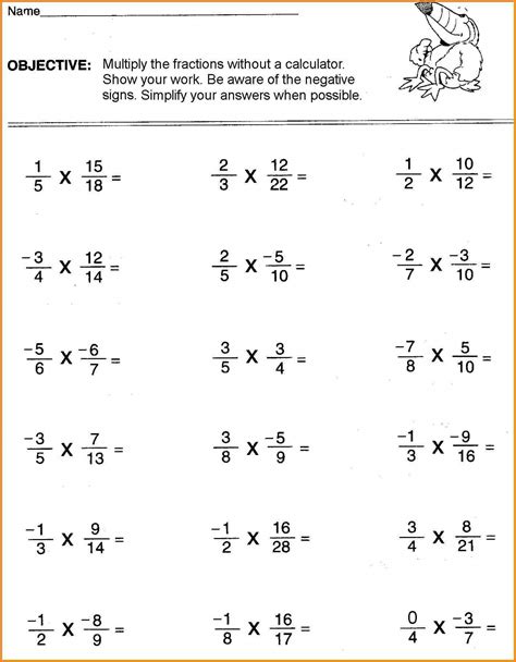 Free 9th Grade Math Worksheets And Answers Doc