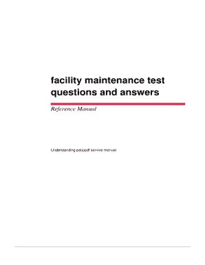 Free Apartment Maintenance Test Questions And Answers PDF