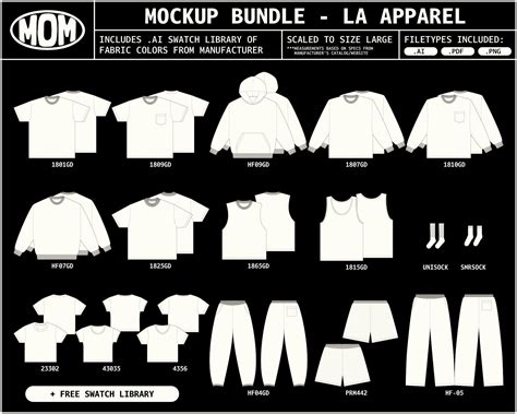 Free Apparel Mockup Templates