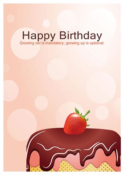 Free Birthday Templates