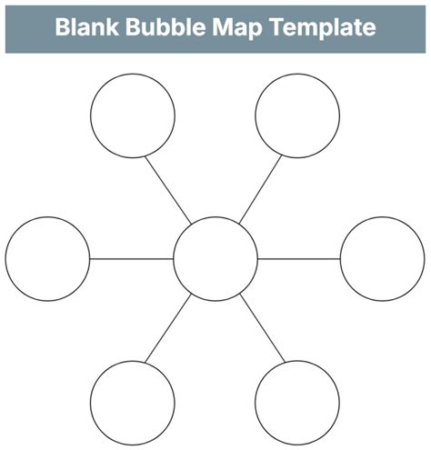Free Bubble Map Template