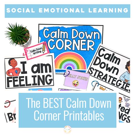 Free Calm Down Corner Printables