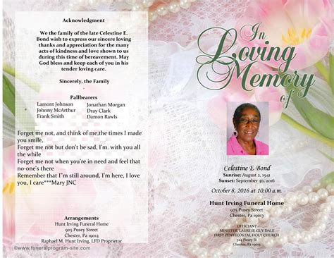 Free Church Bulletin Templates