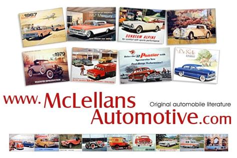 Free Classic Car Catalogs By Mail