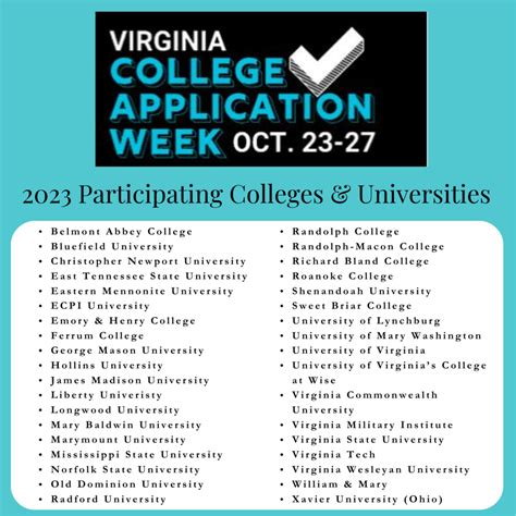 Free College Application Week 2024: Virginia's Path to Higher Education Access