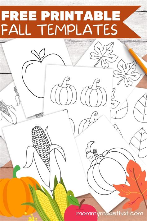 Free Fall Craft Printables