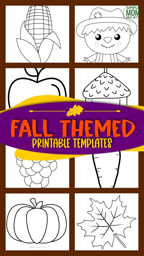 Free Fall Printable Templates