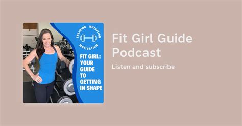 Free Fit Girl Guide Ebook PDF