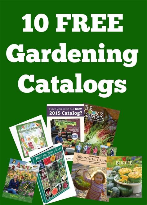 Free Gardening Catalogs And Magazines