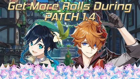 Free Genshin Rolls per Patch