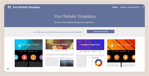 Free Google Sites Templates Professional