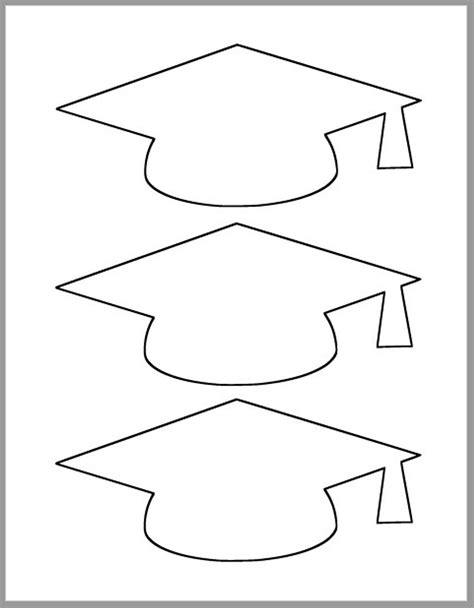 Free Graduation Hat Template