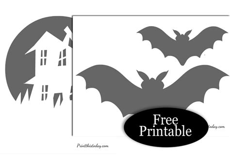 Free Halloween Printable Stencils
