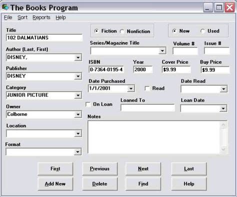 Free Home Library Cataloging Software For Windows