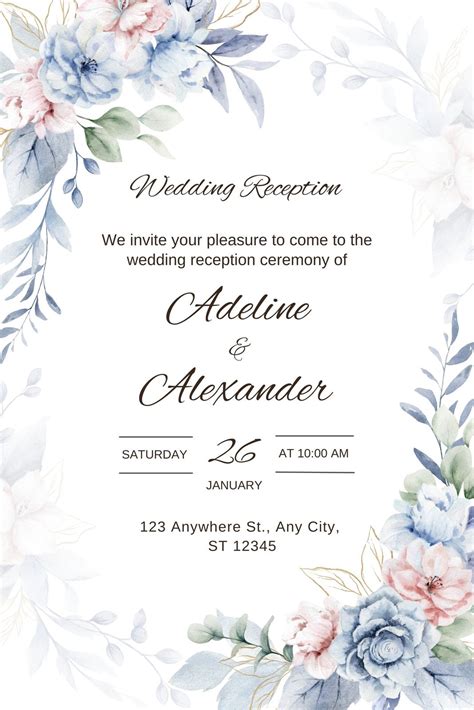 Free Invitation Card Templates