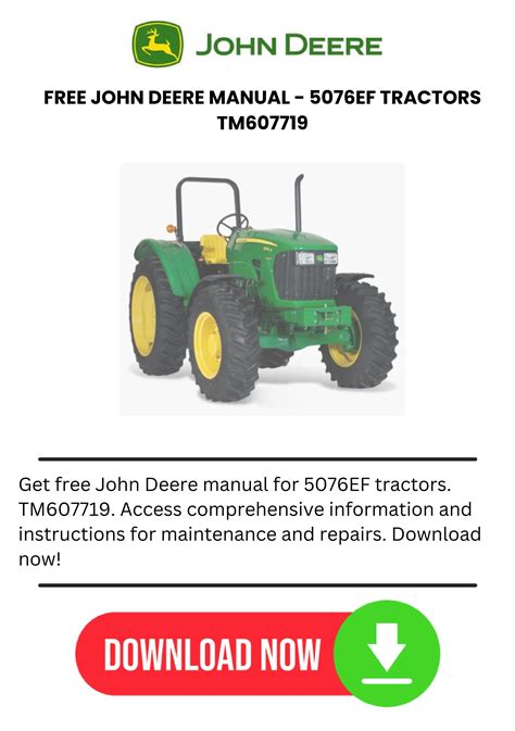 Free John Deere Manuals Ebook Reader