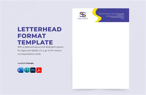 Free Letterhead Template For Word