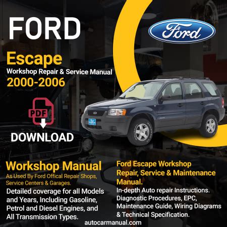 Free Manual 2002 Ford Escape Repair Manual Free Download  Ebook Kindle Editon