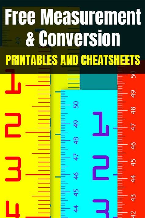 Free Measurement Printables