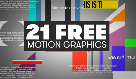 Free Mogrt Templates